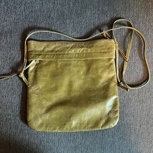 HOBO Crossbody. Olive. Leather. Very good condition
